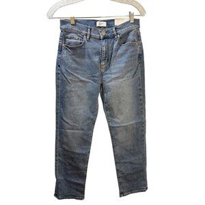 Loft Outlet Womens Mid Rise Straight Crop Jeans Size‎ 0